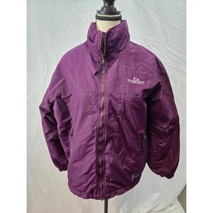 Horseware Ireland Rambo Purple Zip Up Hooded Jacket Womens XS Equestrian